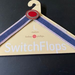Lindsay Phillips Switch Flops Charlotte Size Large 9/10/11